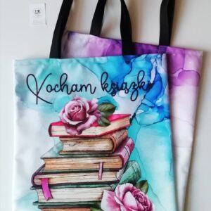 torba książki kocham książki