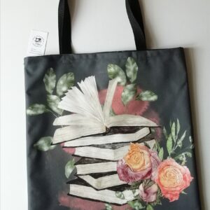 torba książki brązowa