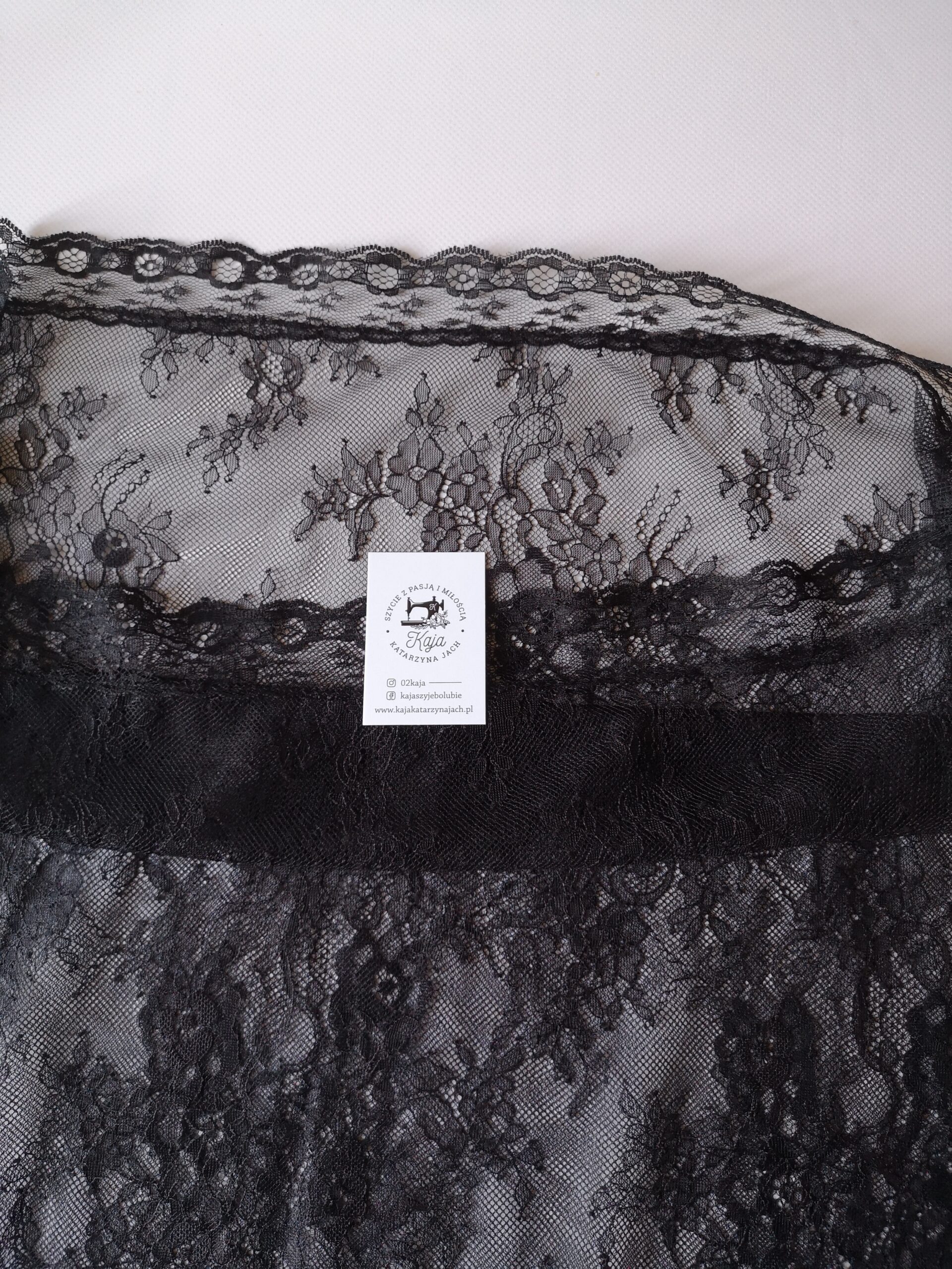 czarna mantylka boho nr 2 czarna mantylka boho nr 2