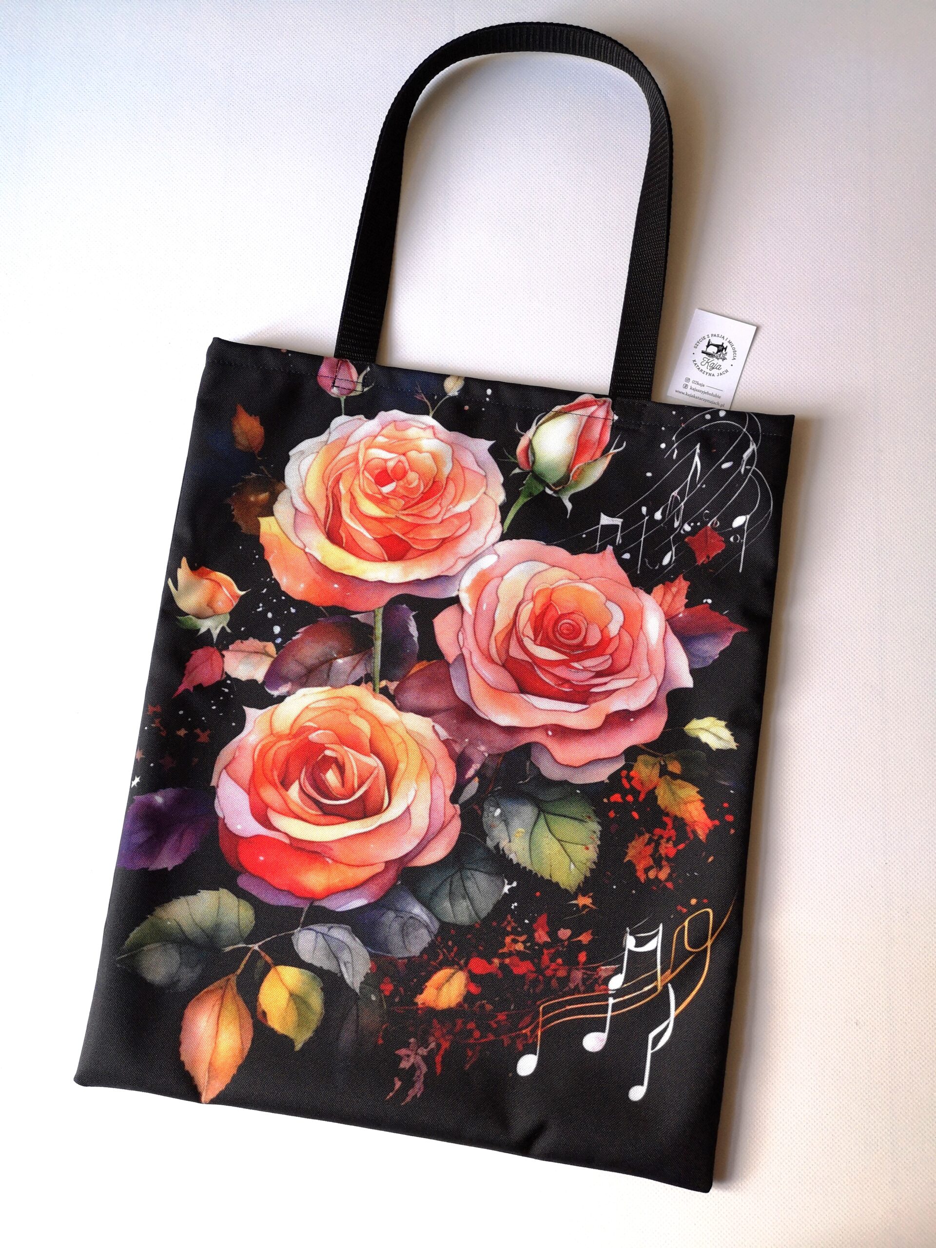 torba muzyczna jesienna czarna torba muzyczna jesienna czarna