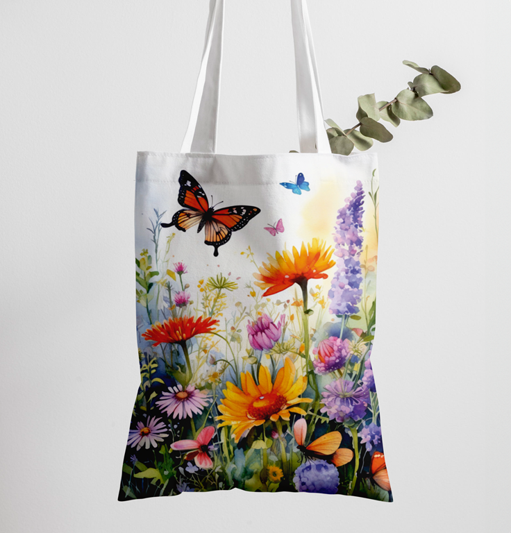 torba wakacje łąka kwietna torba wakacje łąka kwietna