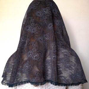 grafitowo granatowa mantylka nr 6