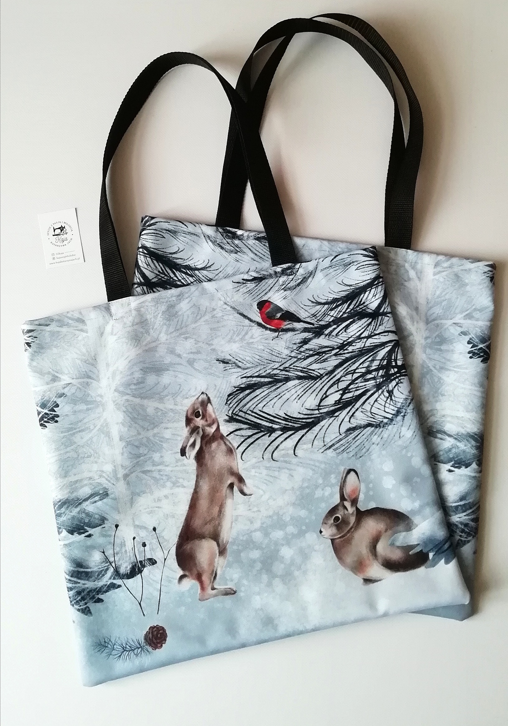 torba zimowa króliki torba zimowa króliki