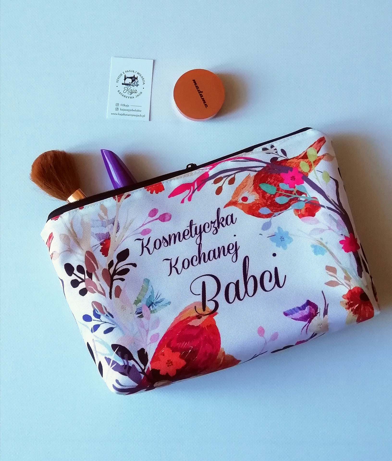 kosmetyczka babci ptaszki kosmetyczka babci ptaszki