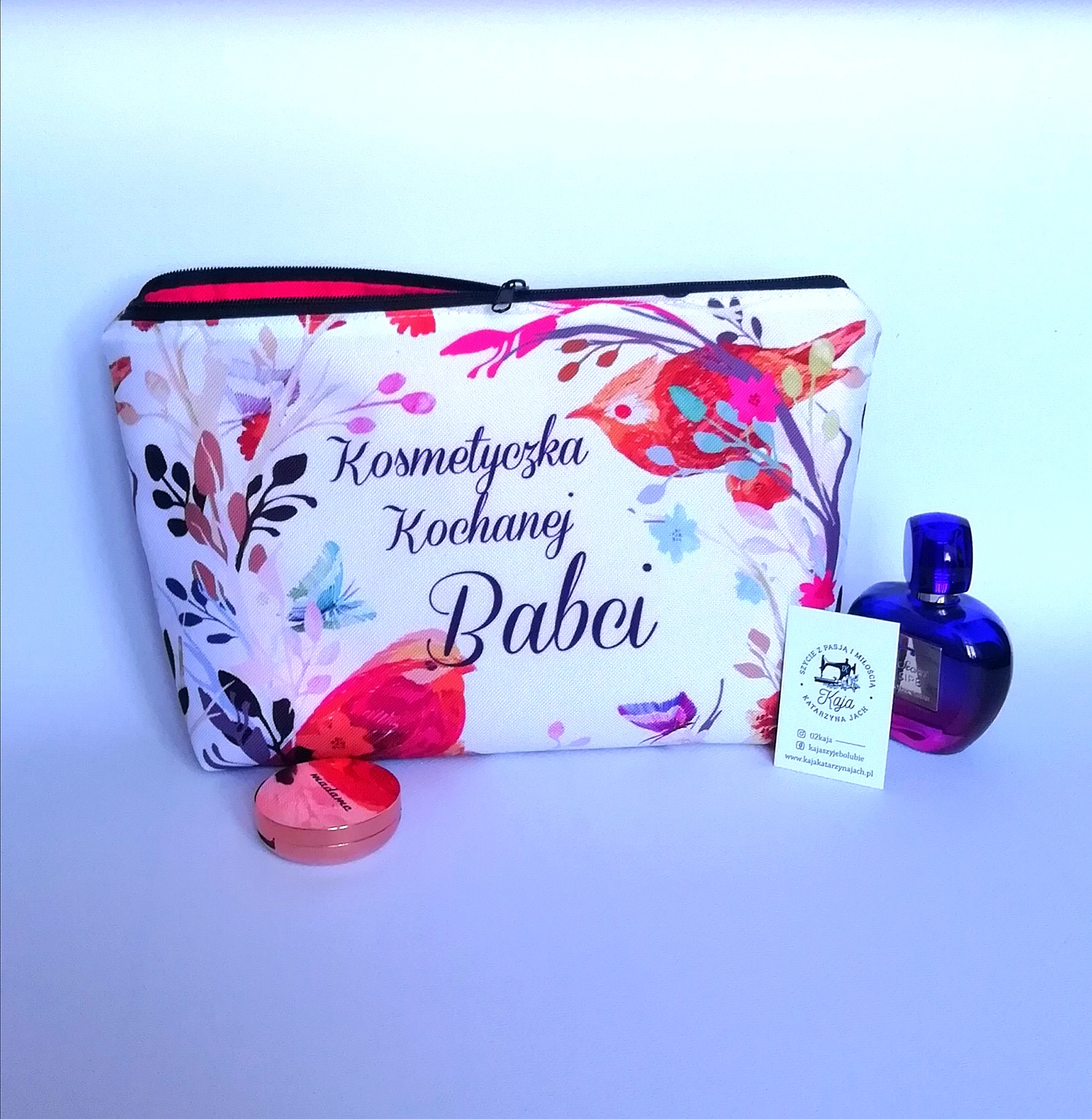 kosmetyczka babci ptaszki kosmetyczka babci ptaszki