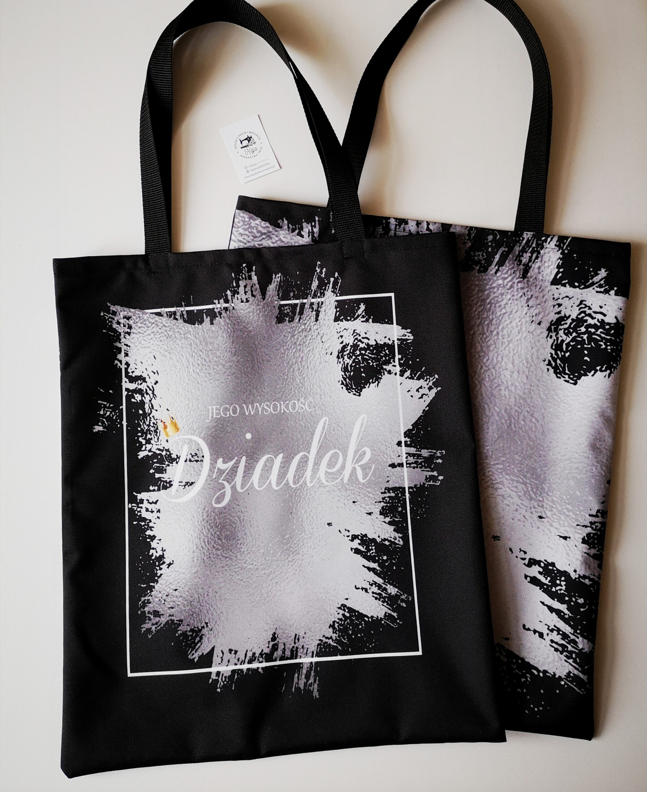 torba dla dziadka srebrna torba dla dziadka srebrna