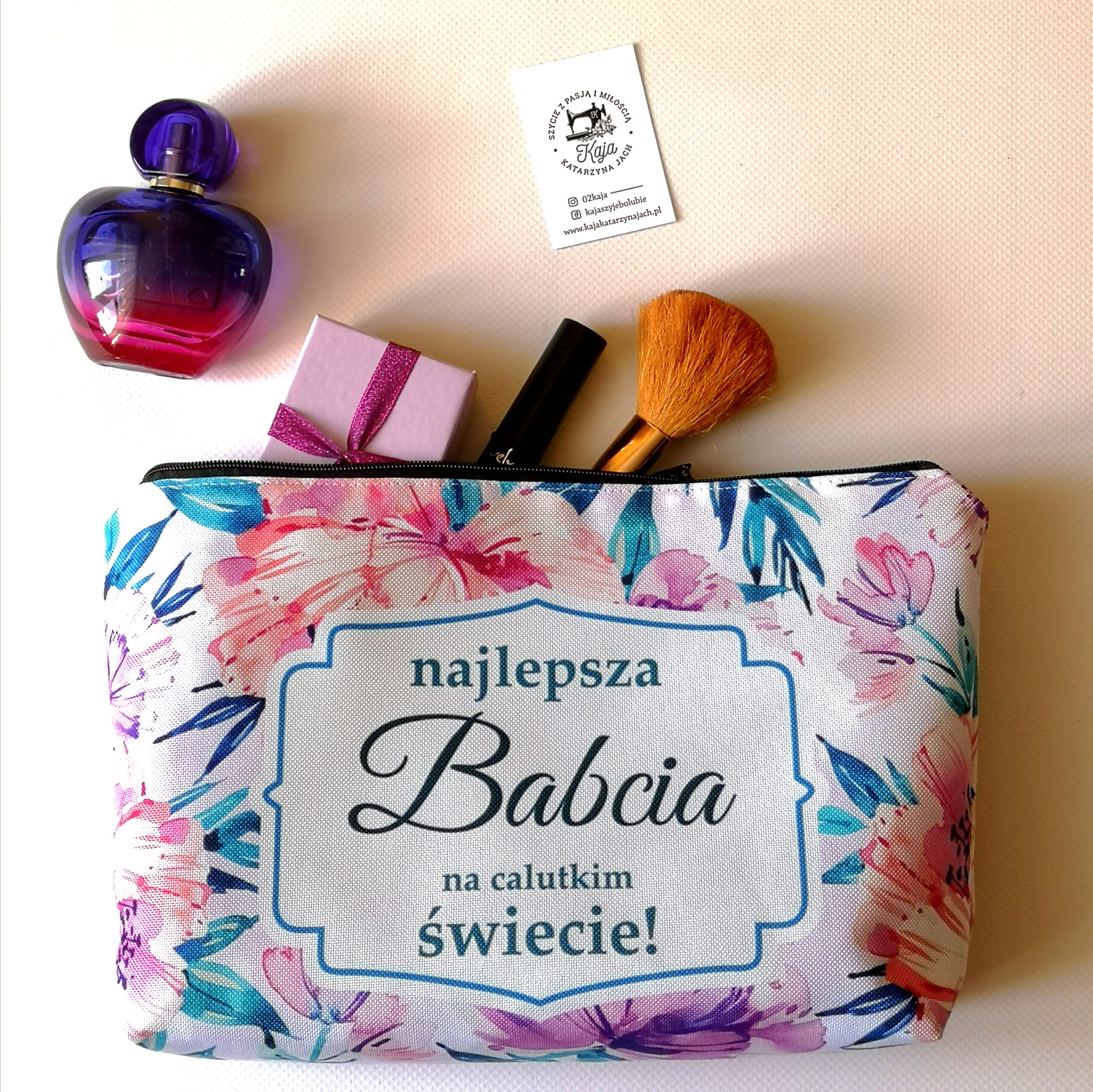 kosmetyczka babci piwonie kosmetyczka babci piwonie