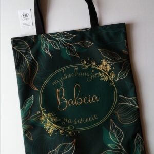 torba dla babci zielona