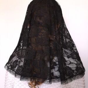 mantylka czarne róże nr 9